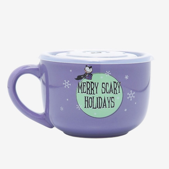 Other - The Nightmare Before Christmas 24 fluid oz. Ceramic Purple mug.NWT